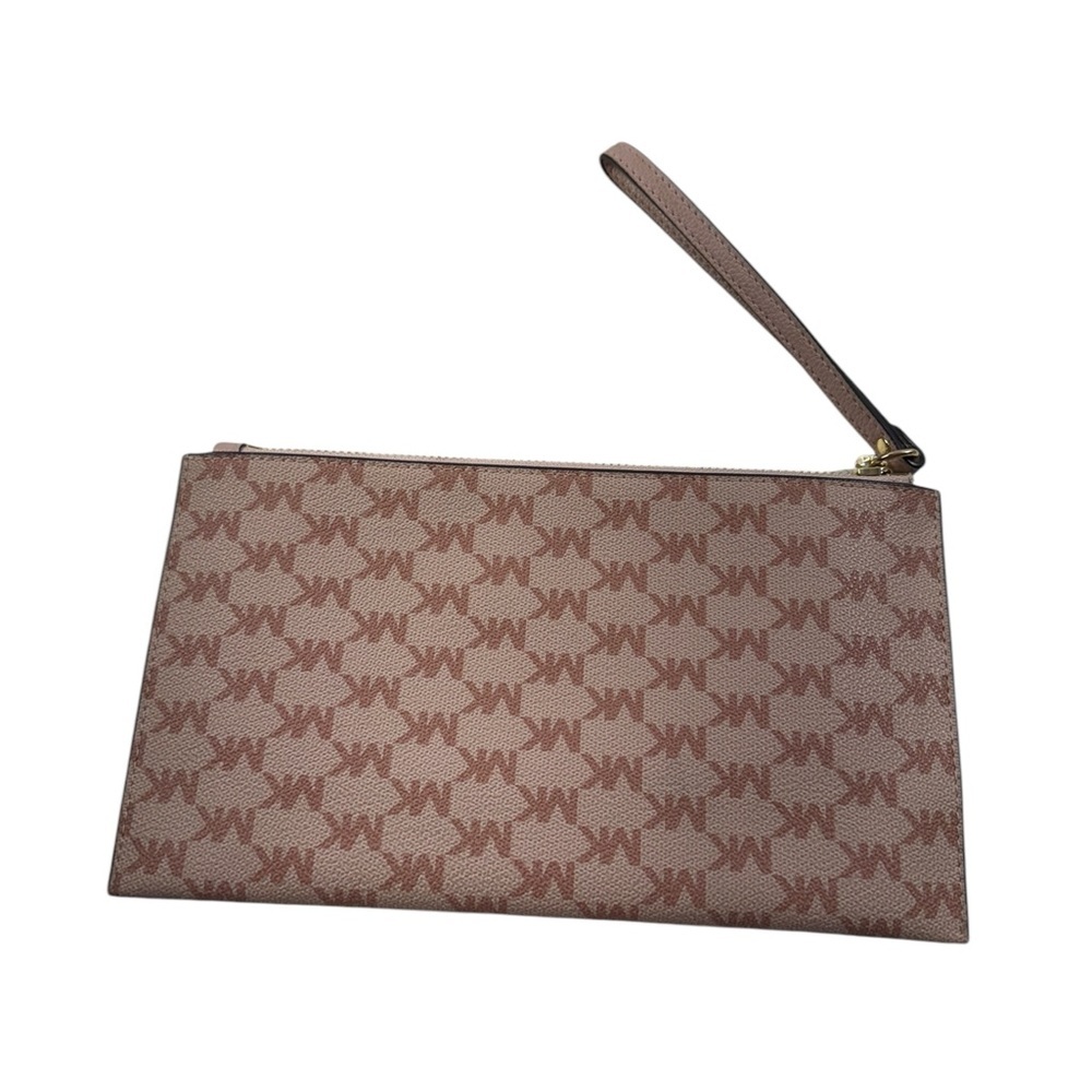 Michael Kors Jet Set Travel Large Zip Clutch Wristlet Clutch - Picture 3 of 6